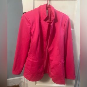 Hot pink blazer
